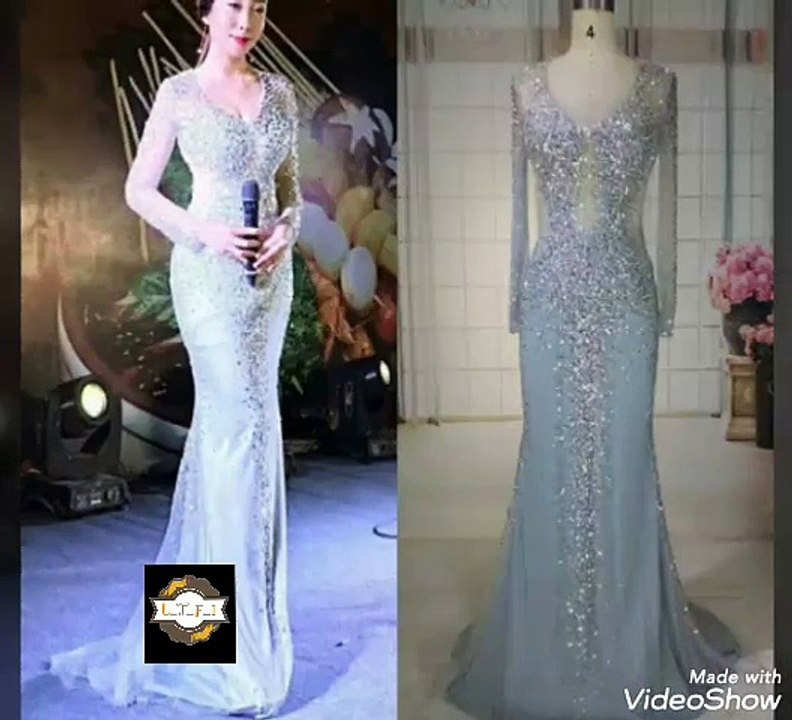 Top Beautiful and stylish European design long maxi for girls♥New(2020)