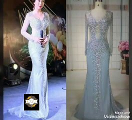 Top Beautiful and stylish European design long maxi for girls♥New(2020)