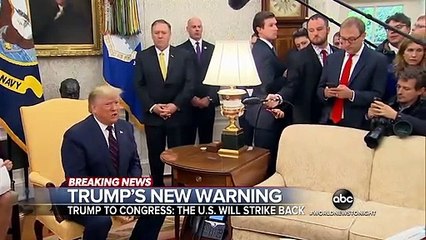 Trump responds to Iranian threats