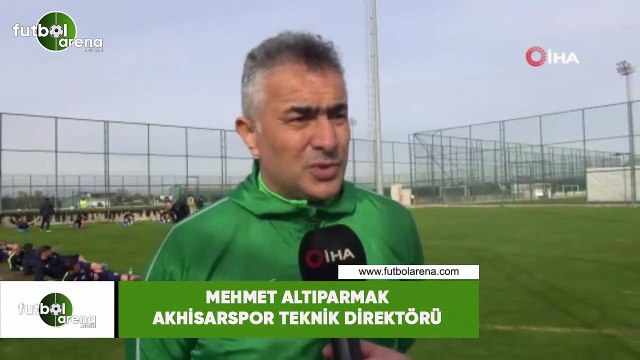 Mehmet Altıparmak: Ligin ikinci yarısına daha fazla konsantre olmamız gerekiyor