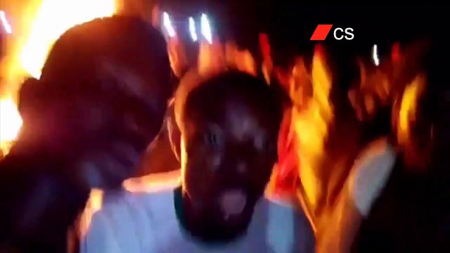 La colère des étudiants de l'UNIKIN la nuit du 5 au 6 janvier 2020 contre le Ministre de l'Enseignement Supérieur et Universitaire Thomas LUHAKA.