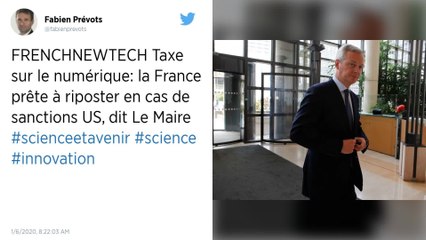 Taxation du numérique. Bruno Le Maire appelle les États-Unis à « revenir à la raison »