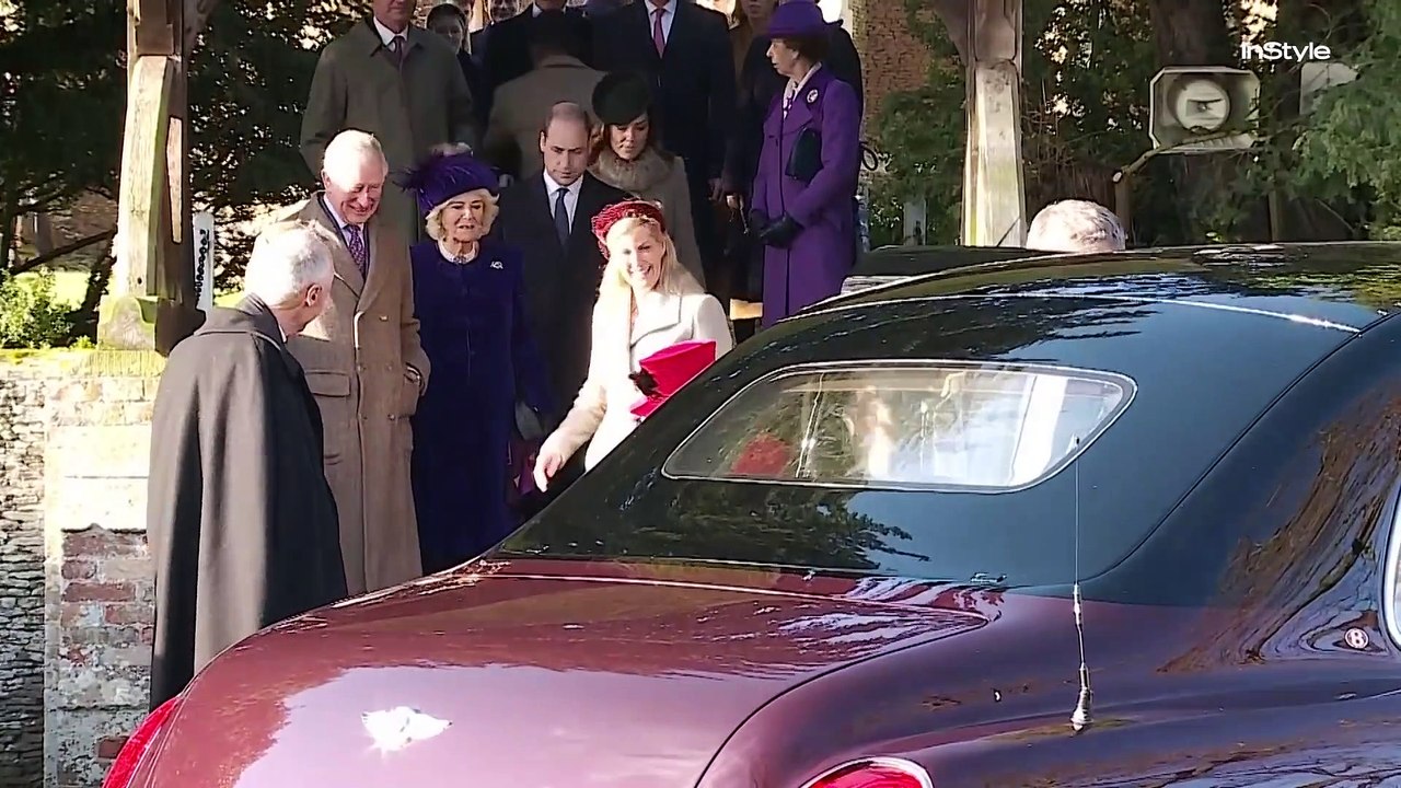 Prince George & Princess Charlotte Steal the Show As Royals Leave Church | British Royals | InStyle