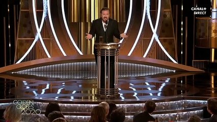 Discours de Ricky Gervais aux Golden Globes 2020