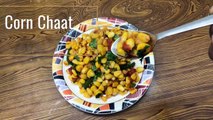 Crispy Corn Chaat | Corn | Breakfast Recipe | Corn Bhel