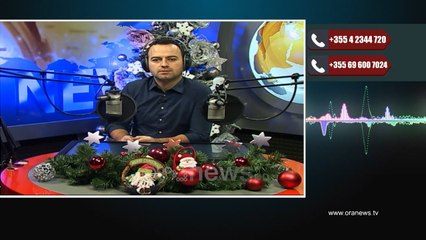 Ora Juaj - Shtypi i Ditës dhe telefonatat në studio me Klodi Karaj (26/12/2019)