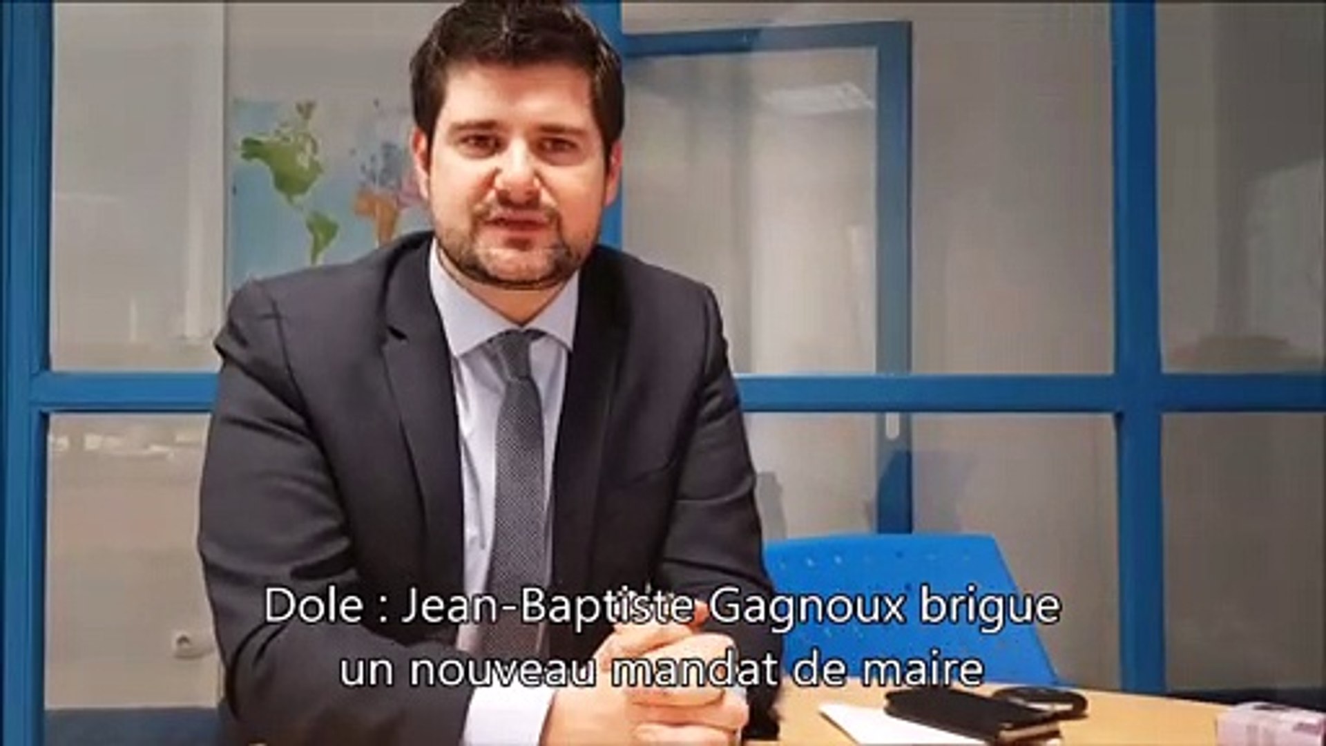 Dole: le maire sortant Jean-Baptiste Gagnoux brigue un nouveau mandat -  Vidéo Dailymotion