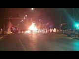Report TV -Shpërthen bombola! Karburanti në flakë në Kombinat, shkak rrjedhja e gazit