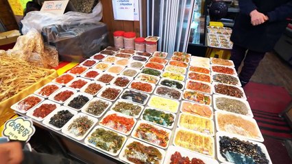 COMIDA RARA DE MERCADO COREANO