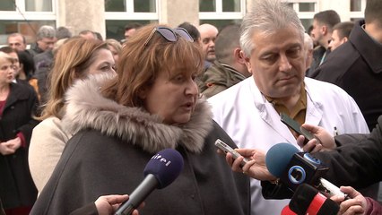 Здравствената администрација излезе на протести