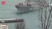 Rus savaş gemisi Boğaz’da sürüklendi