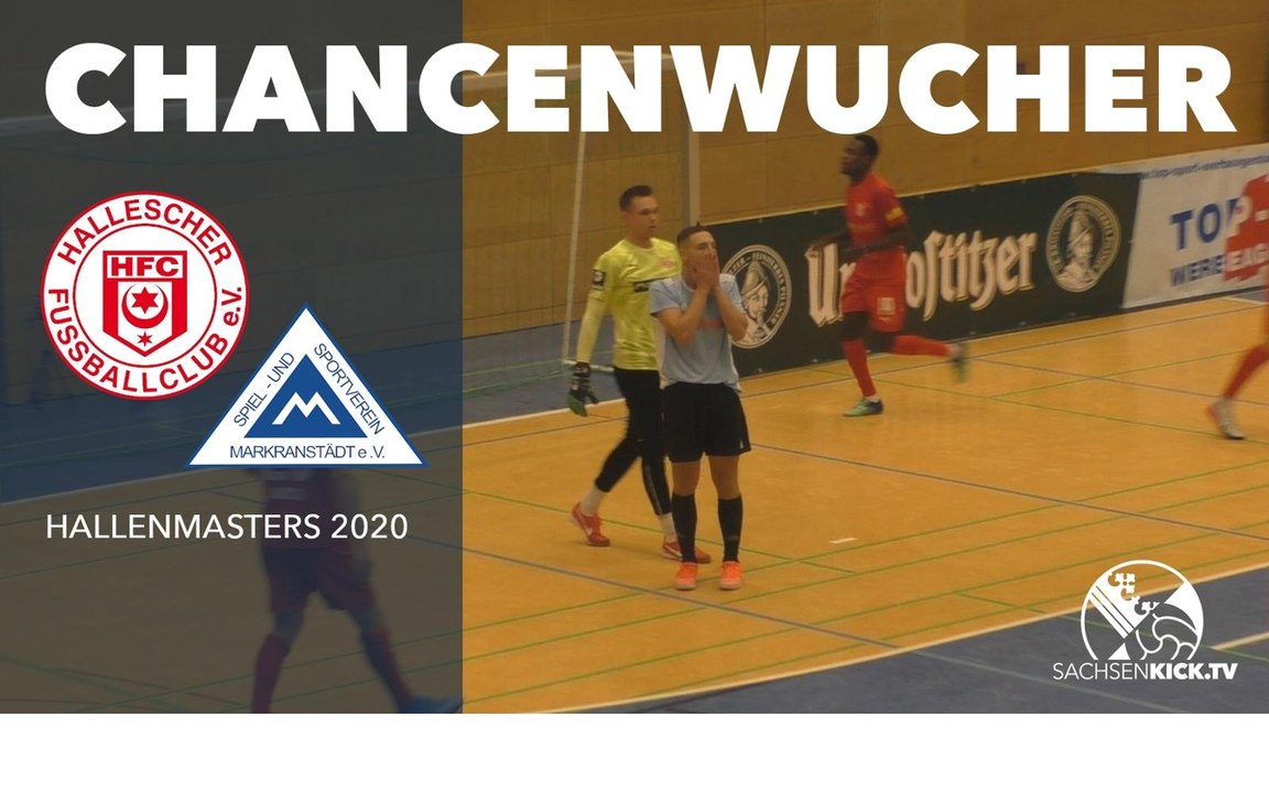 Markranstädt scheitert | Hallescher FC - SSV Markranstädt (Halbfinale Hallenmasters 2020)