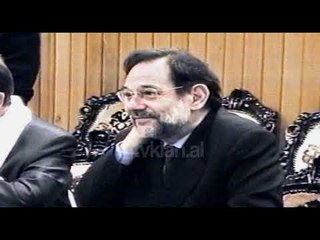Havier Solana takimet në Tiranë - (15 Mars 2000)