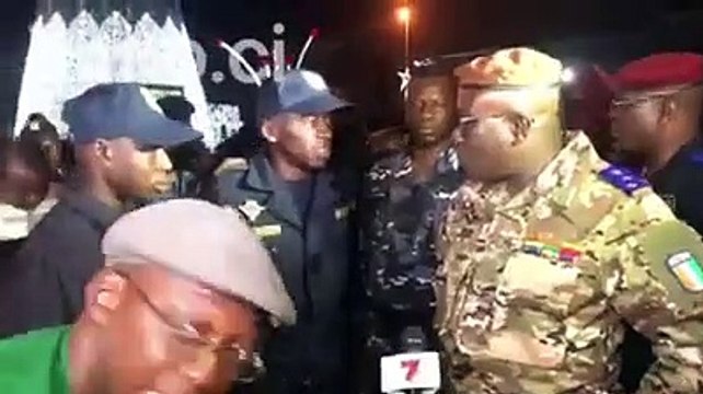 Visite du dispositif de sécurisation des fêtes de fin d’année par le général de corps d’armée Lassina Doumbia, chef d'Etat-major général des armées de Côte d’Ivoire