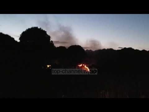 Zjarr një zonën e Zvërnecit, një lokal përfshihet nga flakët