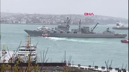 Rus savaş gemisi kabataş'a yanaşırken sürüklendi- 3