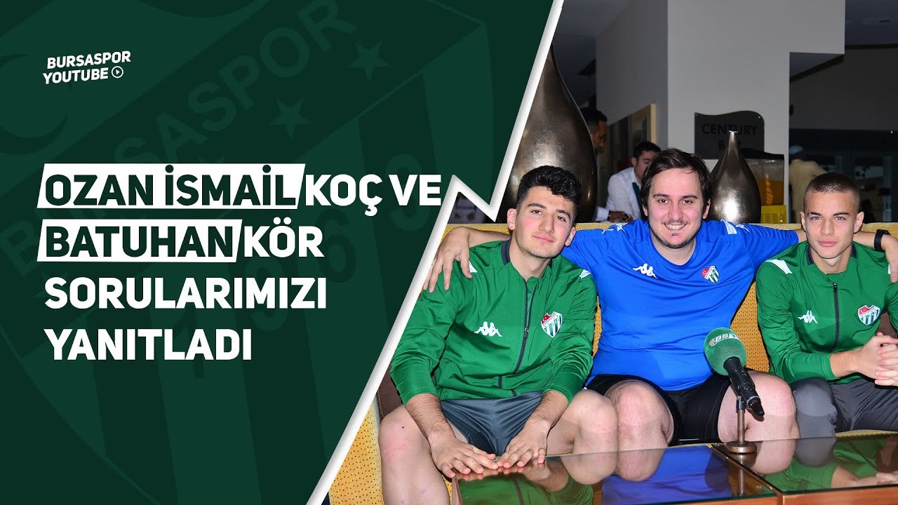 Genç Futbolcularımız Ozan İsmail Koç ve Batuhan Kör Sorularımızı Yanıtladı