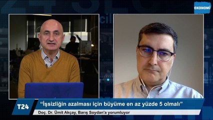 Ekonomist Ümit Akçay: Türkiye, 2020'de en fazla %3 büyür; bu da işsizliğe derman olmaz