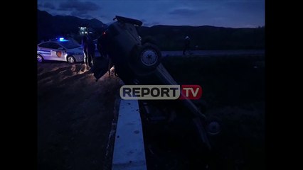 Report TV -Makina del nga rruga në Mamurras, humb jetën një 24-vjeçar
