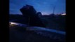 Makina përmbys në bordurë/ Dalin pamjet e aksidentit ku humbi jetën 24-vjeçari në Lezhë