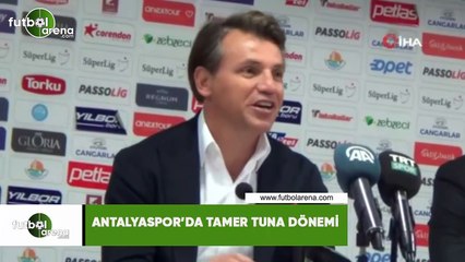 Antalyaspor'da Tamer Tuna dönemi