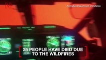 Shocking Video Shows Orange Glow Obstructing the View of Pilots Attempting to Land in Australia