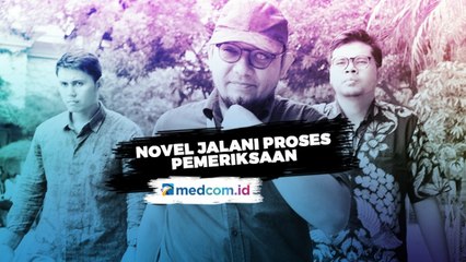 Jalani Pemeriksaan, Novel Belum Tahu Jumlah Pertanyaan Penyidik