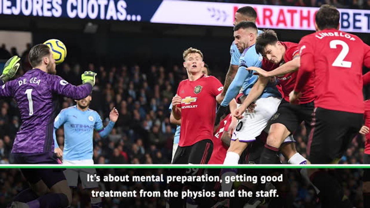 Big games give you energy - Solskjaer on City tie