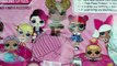 3 LOL Lil Outrageous Littles Dolls with Mix and Match Accessories-