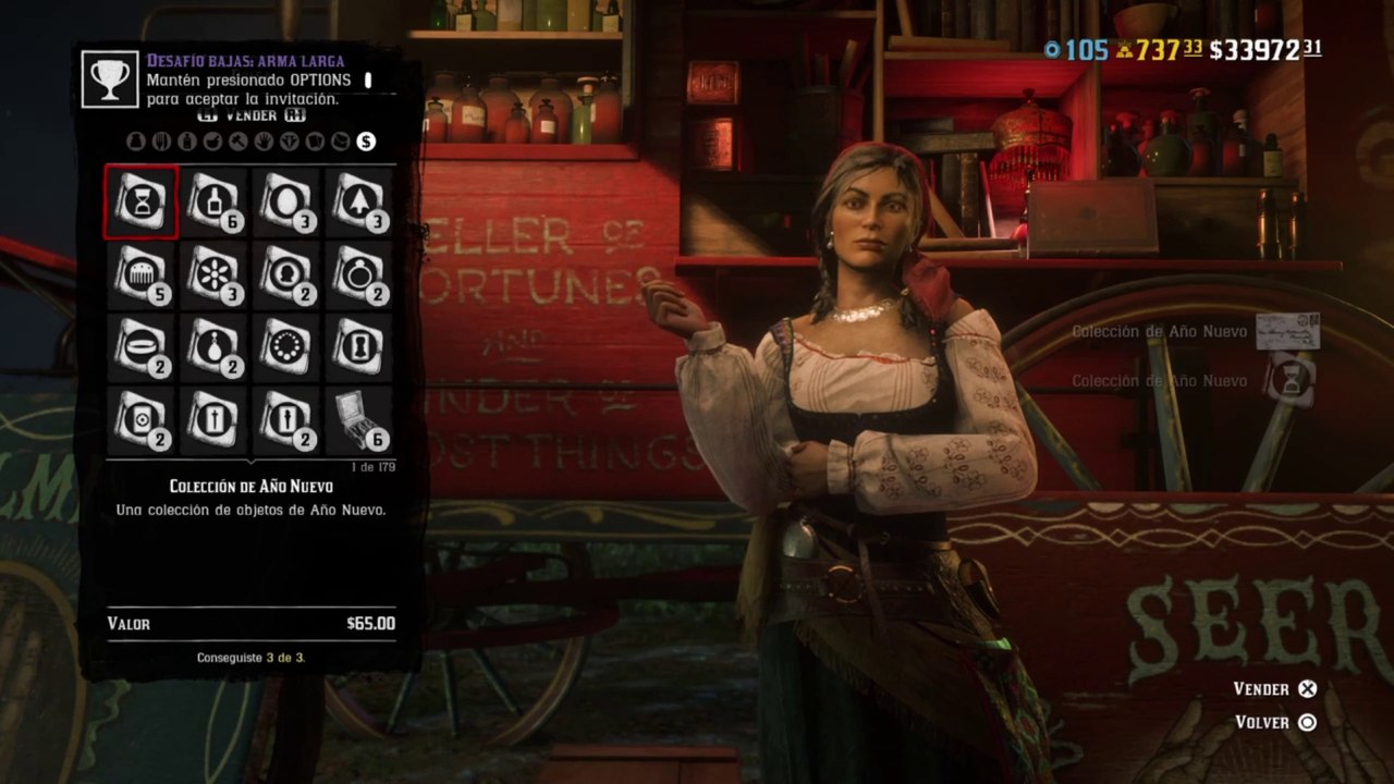 Red Dead Redemption 2 Online Localización de Objetos Colección De Año Nuevo (Nuevas Ubicaciones de la colección)