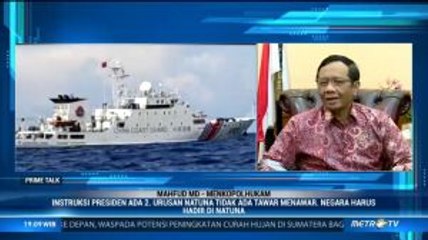 Mahfud MD: Jika Tiongkok Masih Bandel, Kita Tambah Kekuatan