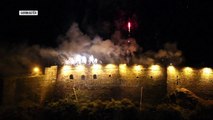 Festa nëpër Shqipëri/ Spektakël fishekzjarrësh gjatë ndërrimit të viteve