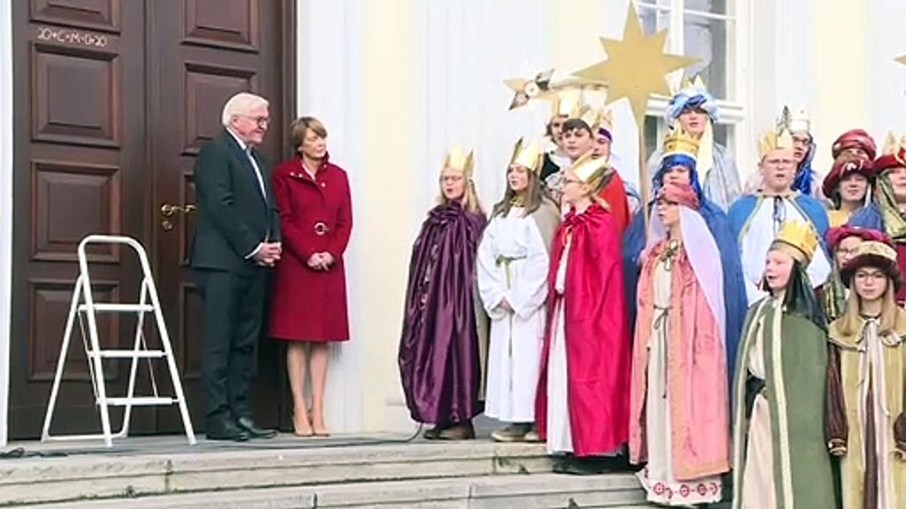 Sternsinger segnen Schloss Bellevue