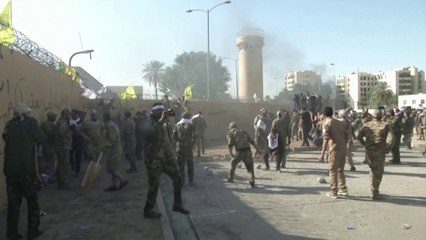 Sulmohet ambasada amerikane ne Irak