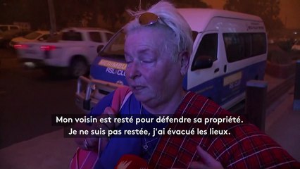 "Les flammes sont partout" : dans la ville côtière d'Eden, en Australie, les incendies ont tout ravagé