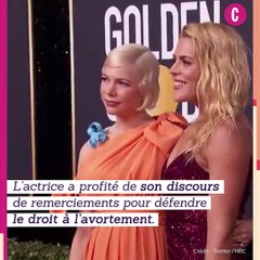 Le discours de Michelle Williams aux Golden Globes pour le droit à l'avortement