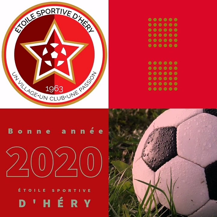 Le président, les membres du bureau, tous les dirigeants et les éducateurs de l'E. S. Héry vous souhaitent une belle année 2020.  Santé, bonheur pour tous les membres de votre famille mais aussi victoires et plaisir pour toutes nos équipes !
