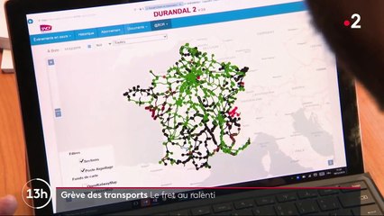 Grève des transports : le fret ferroviaire au ralenti