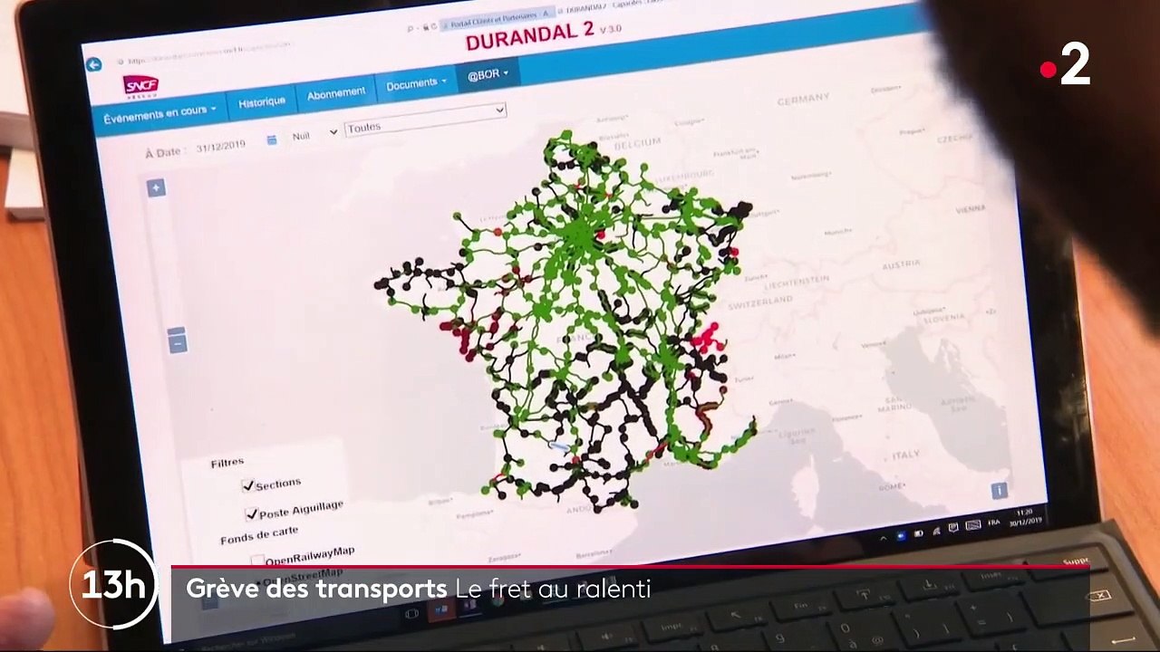 Grève des transports : le fret ferroviaire au ralenti