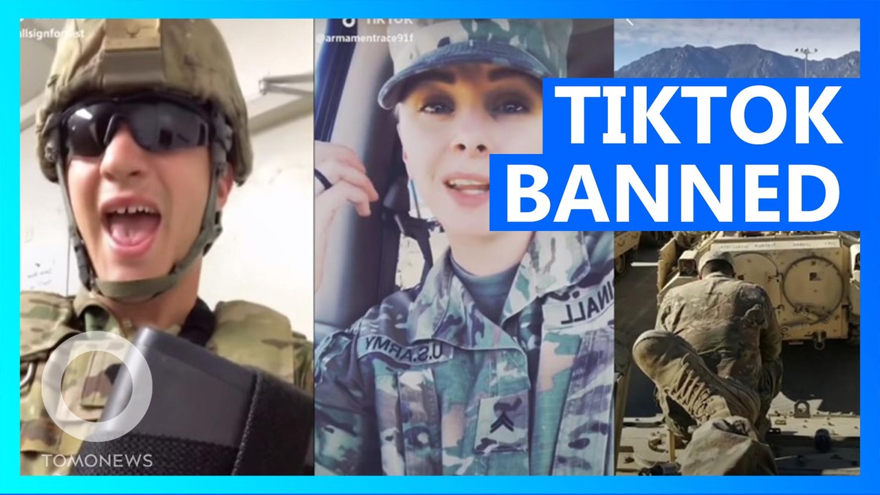 Almost the whole US military has gone to war against TikTok