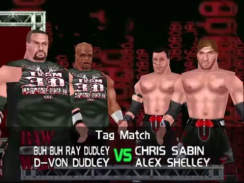 TNA Cross The Line Mod Matches Team 3D vs The Motorcity Machine Guns