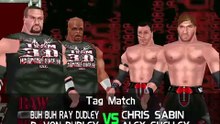 TNA Cross The Line Mod Matches Team 3D vs The Motorcity Machine Guns