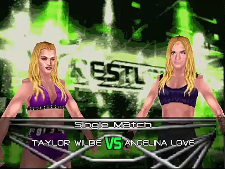 TNA Cross The Line Mod Matches Taylor Wilde vs Angelina Love