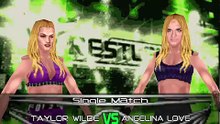 TNA Cross The Line Mod Matches Taylor Wilde vs Angelina Love