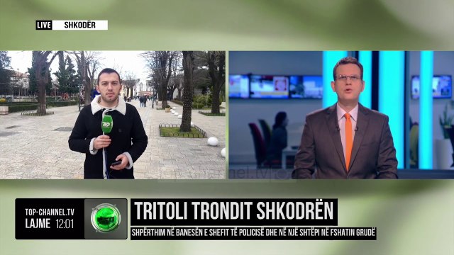Tritoli trondit Shkodrën! Shpërthim në banesën e shefit të policisë dhe në një tjetër shtëpi