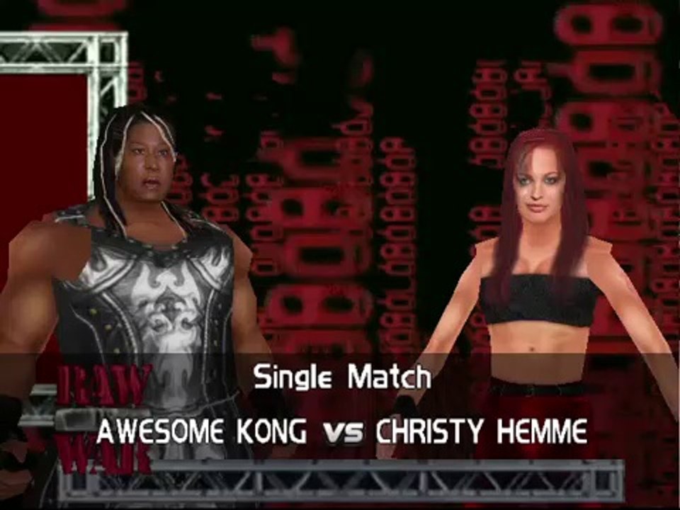 TNA Impact No Mercy Mod Matches Awesome Kong vs Christy Hemme