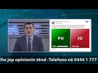 Report TV - Emisioni Shtypi i Ditës dhe Ju, gazetat dhe telefonatat 5 Janar 2020