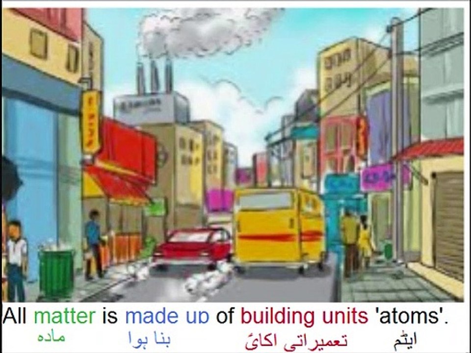 Chemistry in Urdu grade 9 Unit 4.1, Structure of molecules