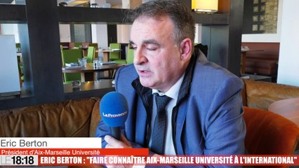 Eric Berton : "faire connaître Aix-Marseille Université à l'international"