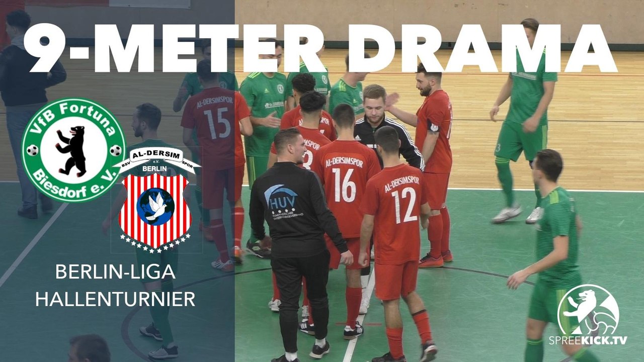 Kleines Finale - Entscheidung vom Punkt | Fortuna Biesdorf - BSV Al-Dersimspor (Spiel um Platz 3, Berlin-Liga Hallenturnier)
